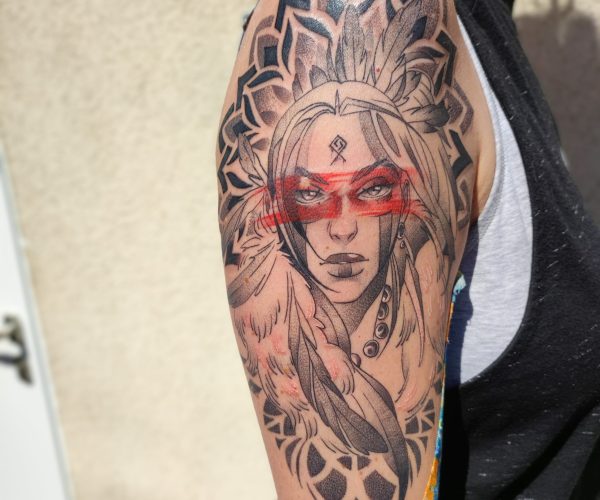 Art - Indianie - Lots of Ink Koszalin